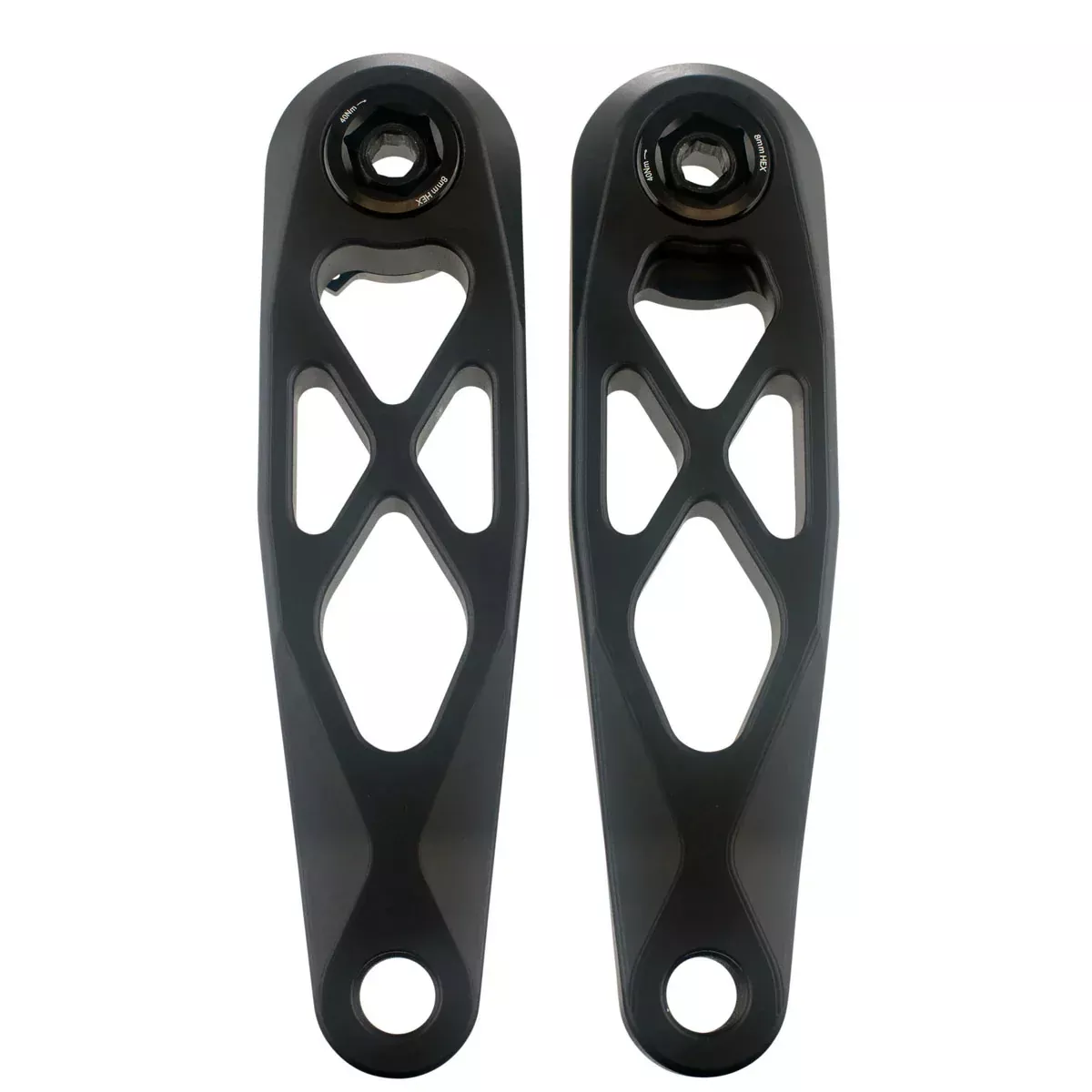 5DEV R-SPEC Trail Enduro Crankset - 170mm 7050 Billet Aluminum 3-Bolt DM Chainring Interface BLK
