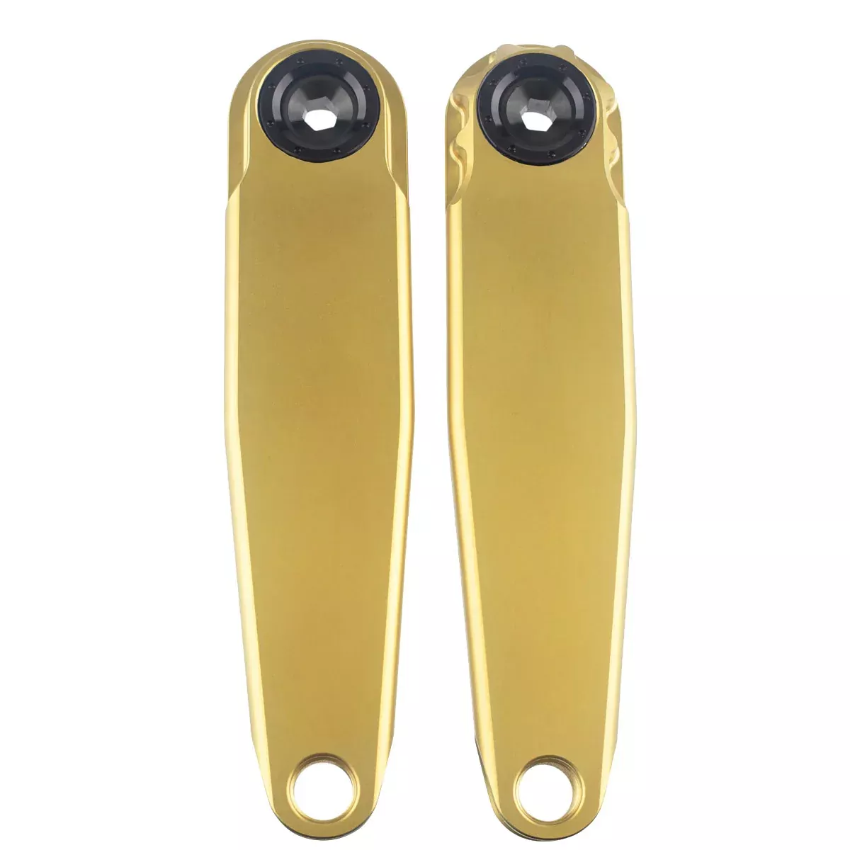5Dev RGXC Ti Cranks 165mm (No Spindle)Ti Nitride Gold