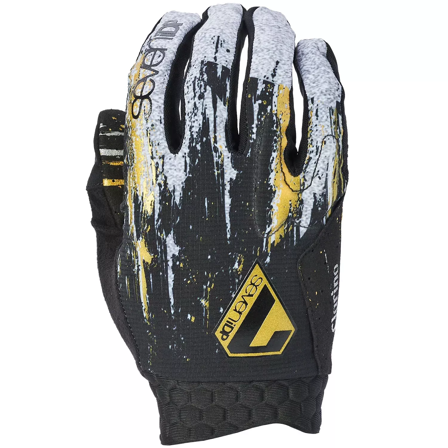 7iDP Ltd Ed Project Gloves S Black/Blast