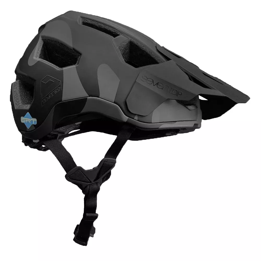 7iDP Project 21 Pro Trail HelmetMatte Black Camo M/L