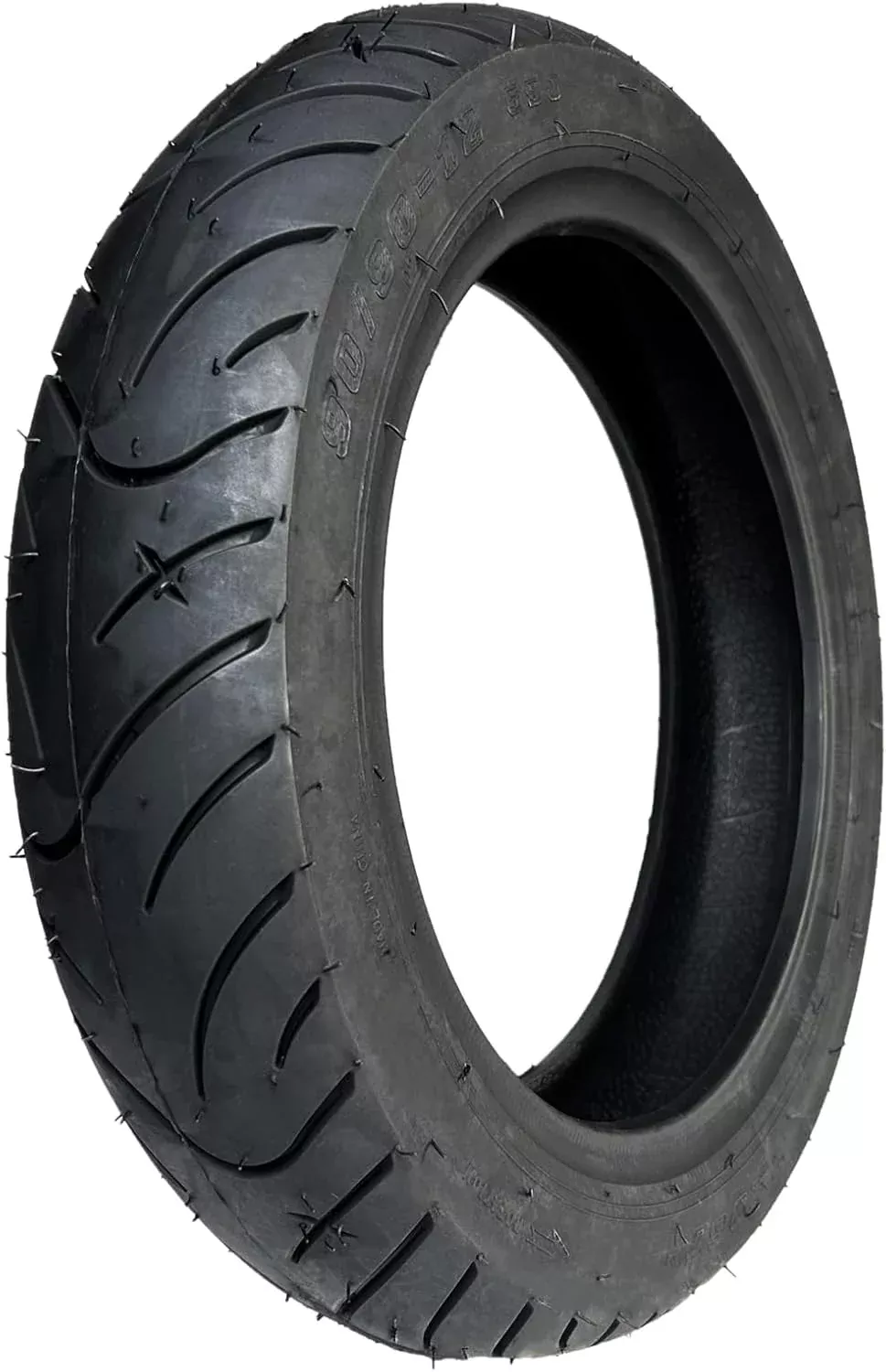 90/90-12 Scooter Tire 12" Tubeless – Front or Rear