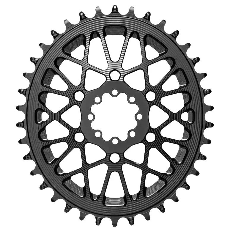 absoluteBLACK Oval Chainring SRAM AXS Gravel 46T - Black