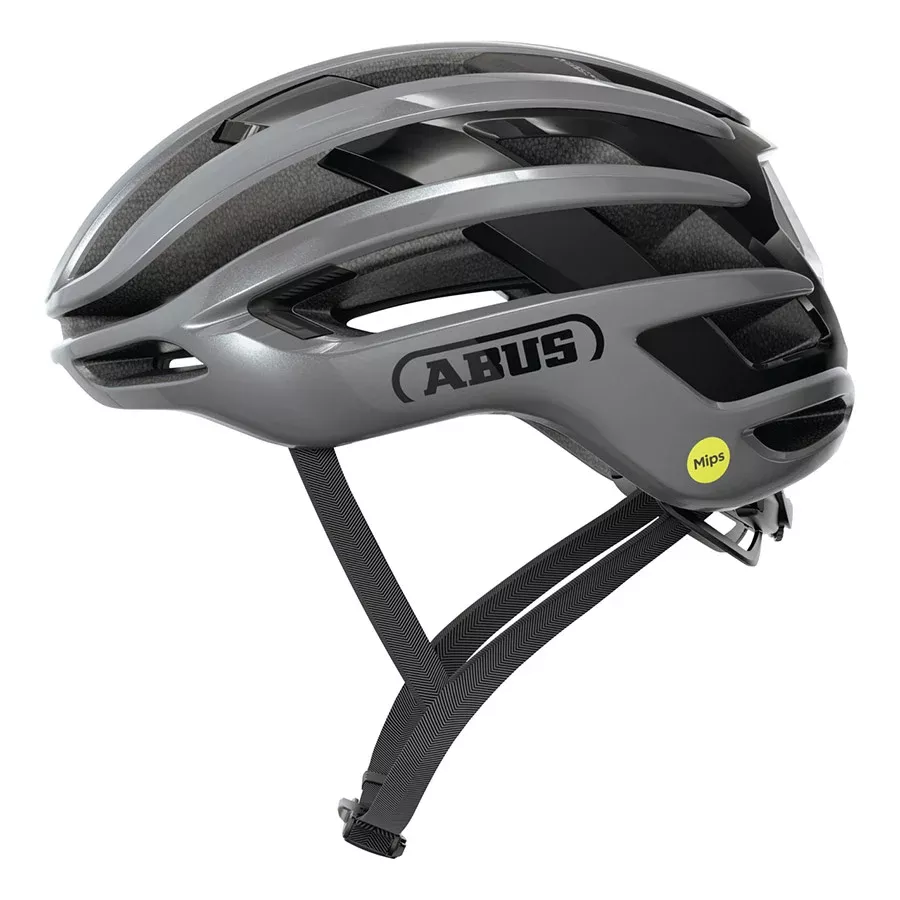 Abus AirBreaker 2.0 MIPS Helmet S 51 - 55cm Graphite Silver