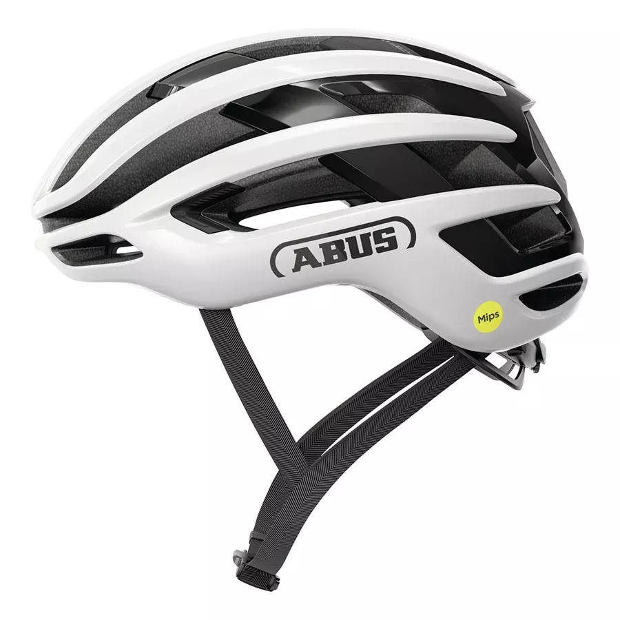 Abus AirBreaker 2.0 MIPS Helmet - Shiny White Small