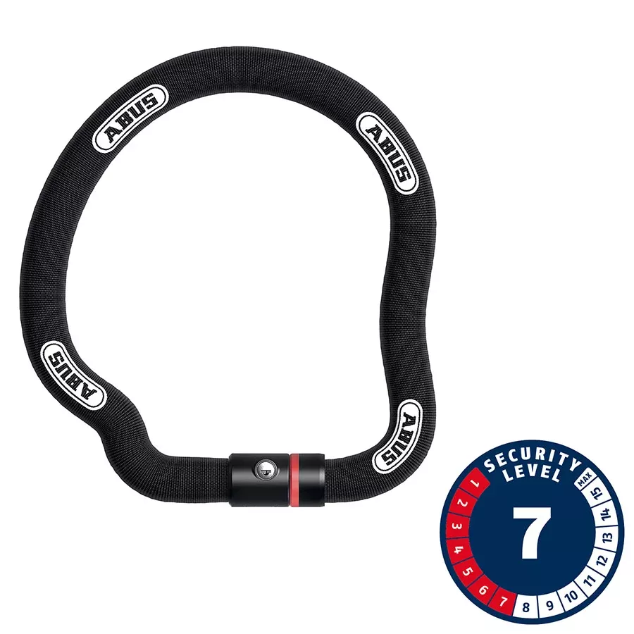 Abus Goose 6206K Chain Lock Key 6mm 110cm 3.6' Black