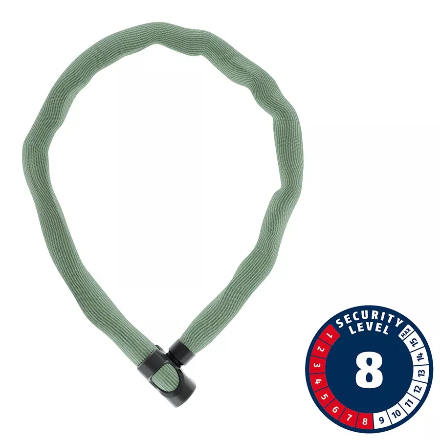 Abus IVERA 7210K Chain Lock Key 7mm 100cm 3.6' Bike Packing
