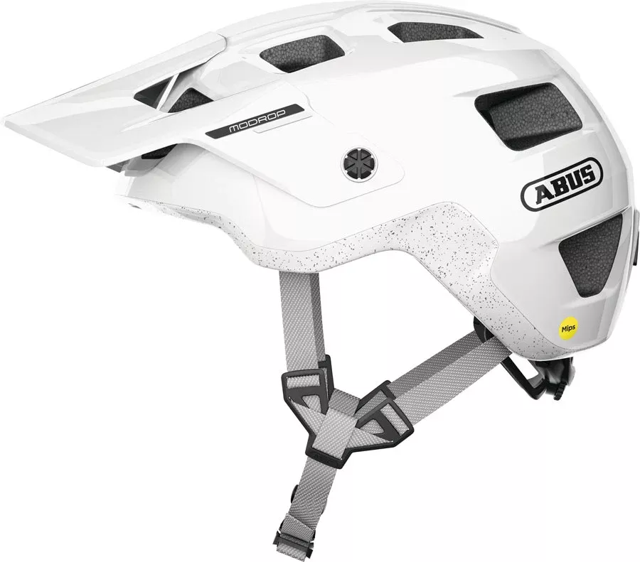 Abus MoDrop MIPS Helmet - Alpine White Large
