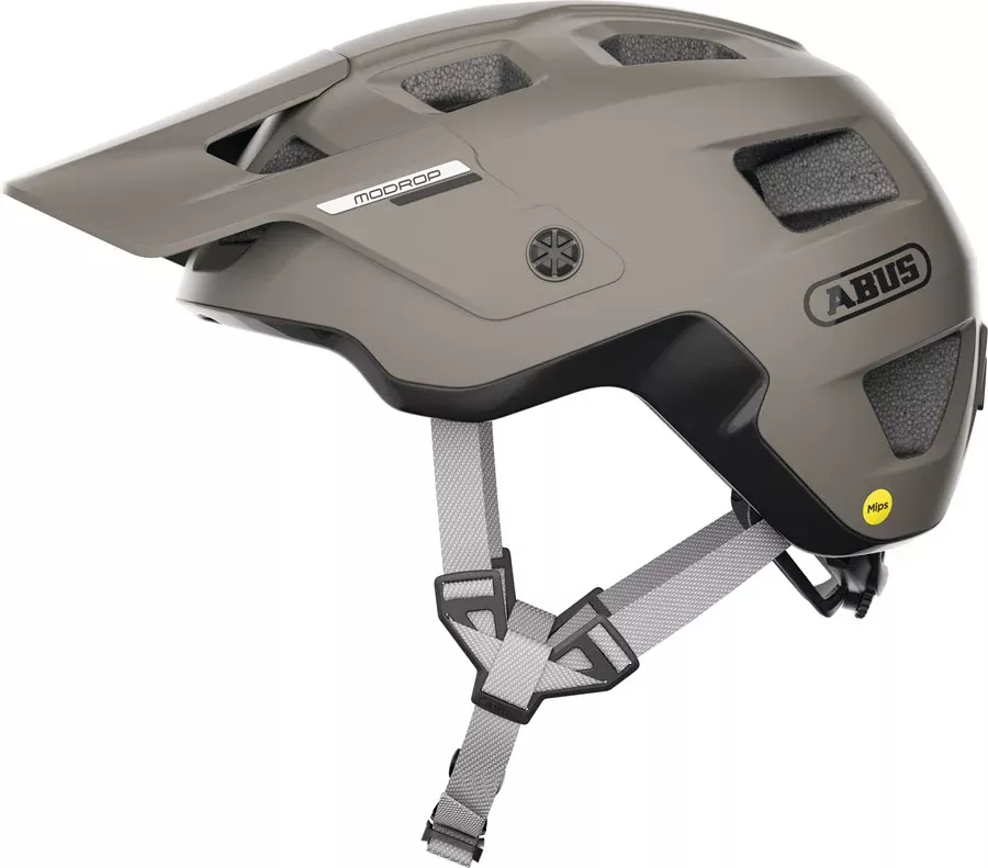 Abus MoDrop MIPS Helmet - Dust Gray Small