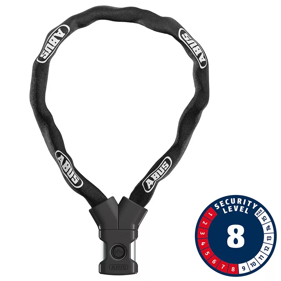 Abus Yardo ONE 7807 Chain Lock Smart 7mm 85cm 33.5" Black