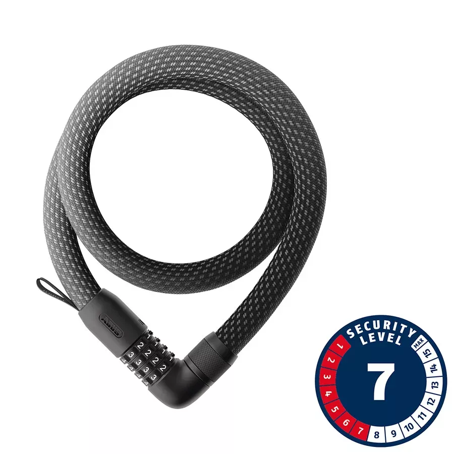 Abus Yarnit 4004C Chain Lock Combination 24mm 110cm 43.3'' Black