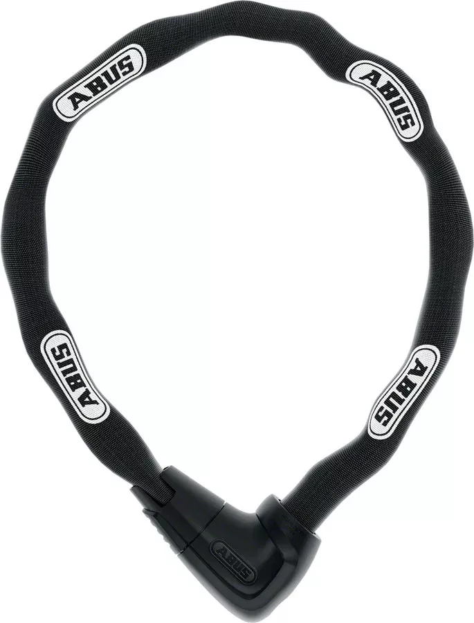 Abus9808K/170 Steel-O-Chain Key Lock - Black