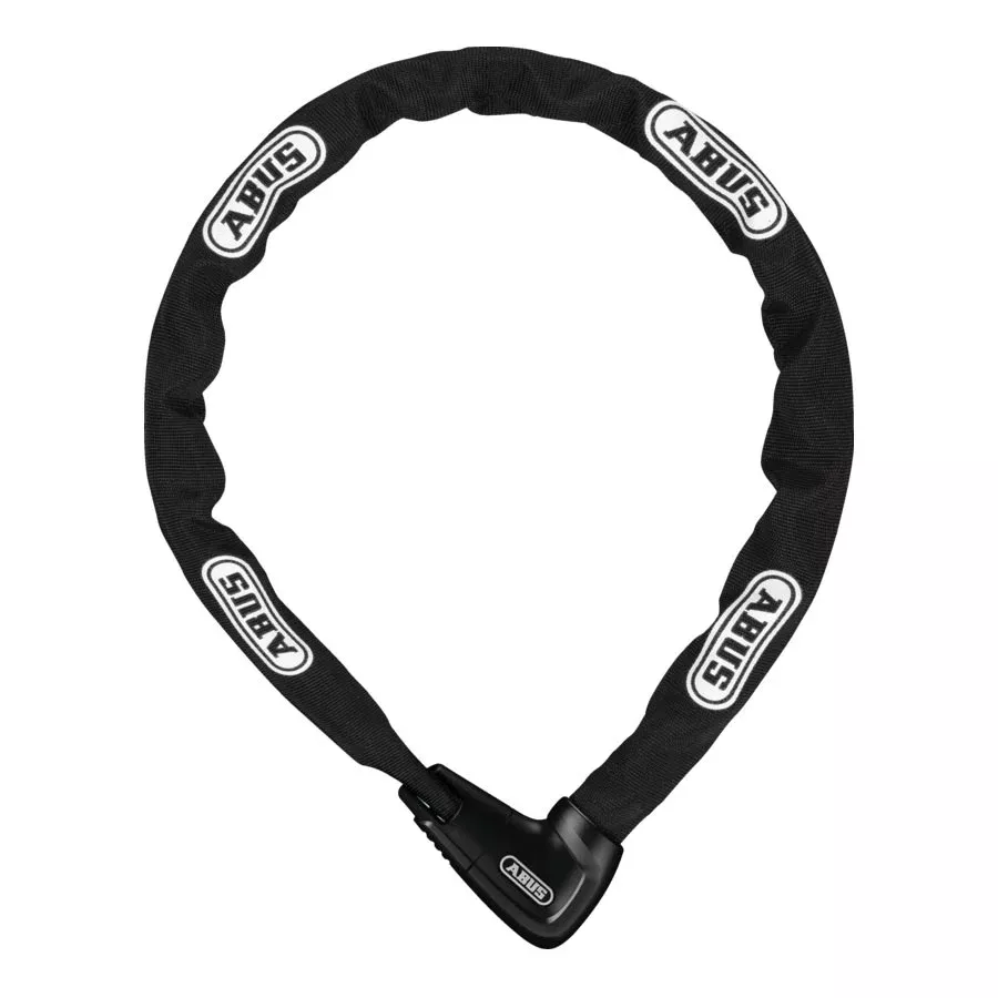 Abus9809K/170 Steel-O-Chain Key Lock - Black