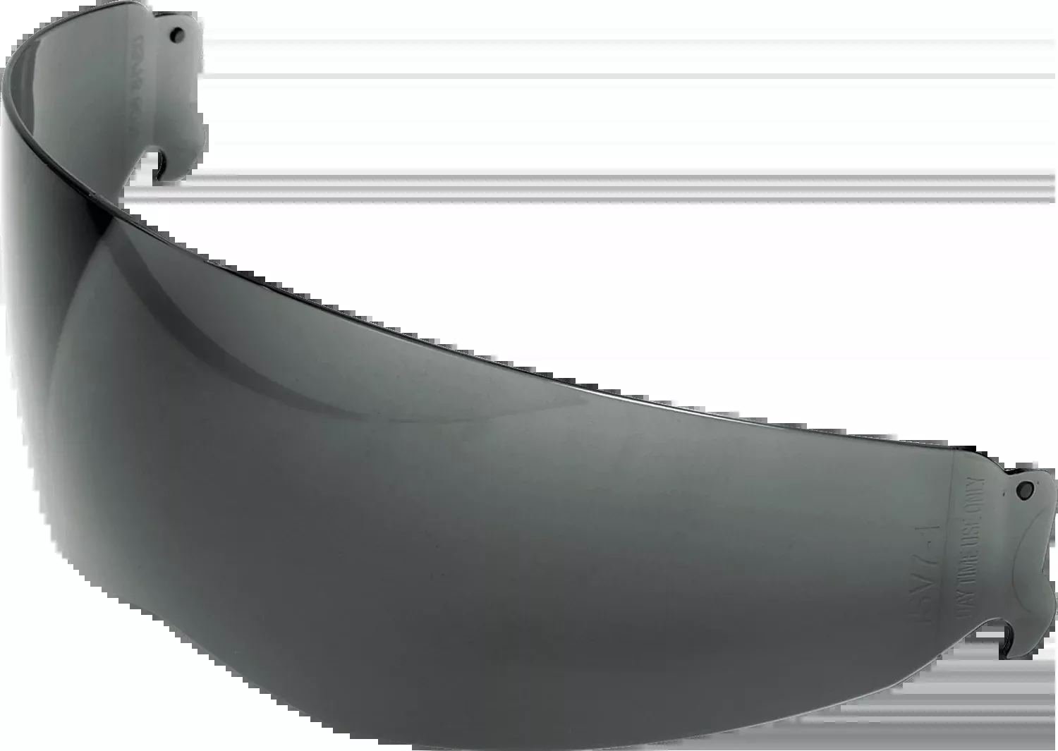 AGV ISV8-1E Dark Smoke Internal Sun Visor for K7, K3, and Tourmodular Helmets (Part Number 20KV34I1N166G)