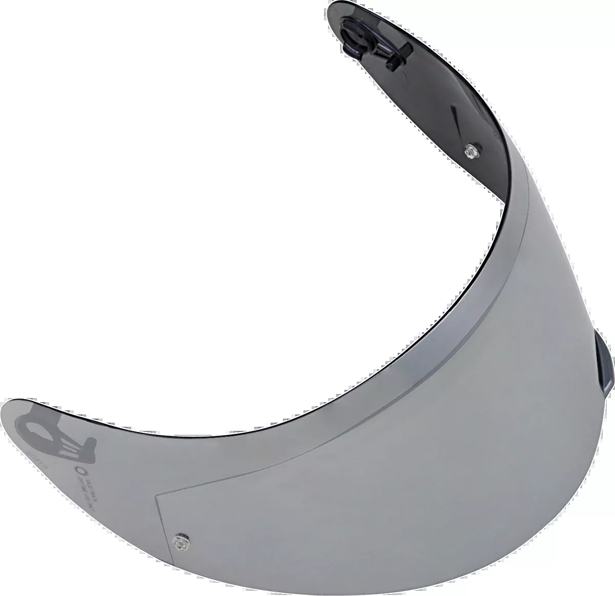AGV K1 S, K3 SV, and K5 S Helmet Replacement Shield - Iridium Silver, Pinlock 70 MaxVision™ Prepared by AGV Part 20KV31B7N4003
