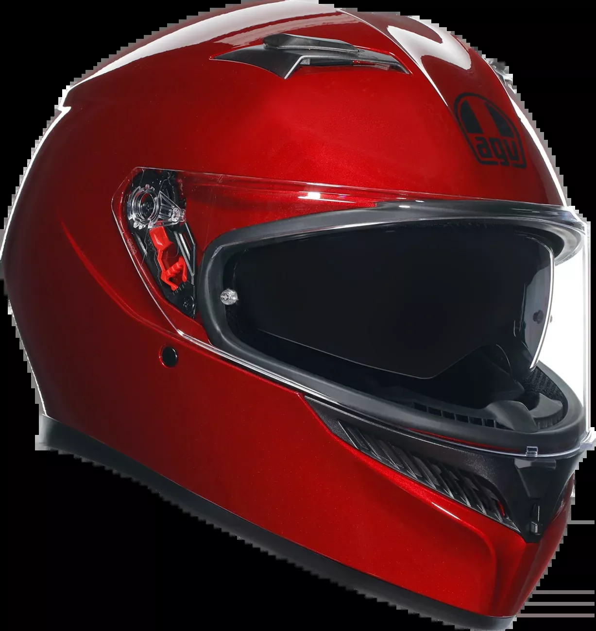 AGV K3 Competizione Red Full-Face Motorcycle Helmet - Medium