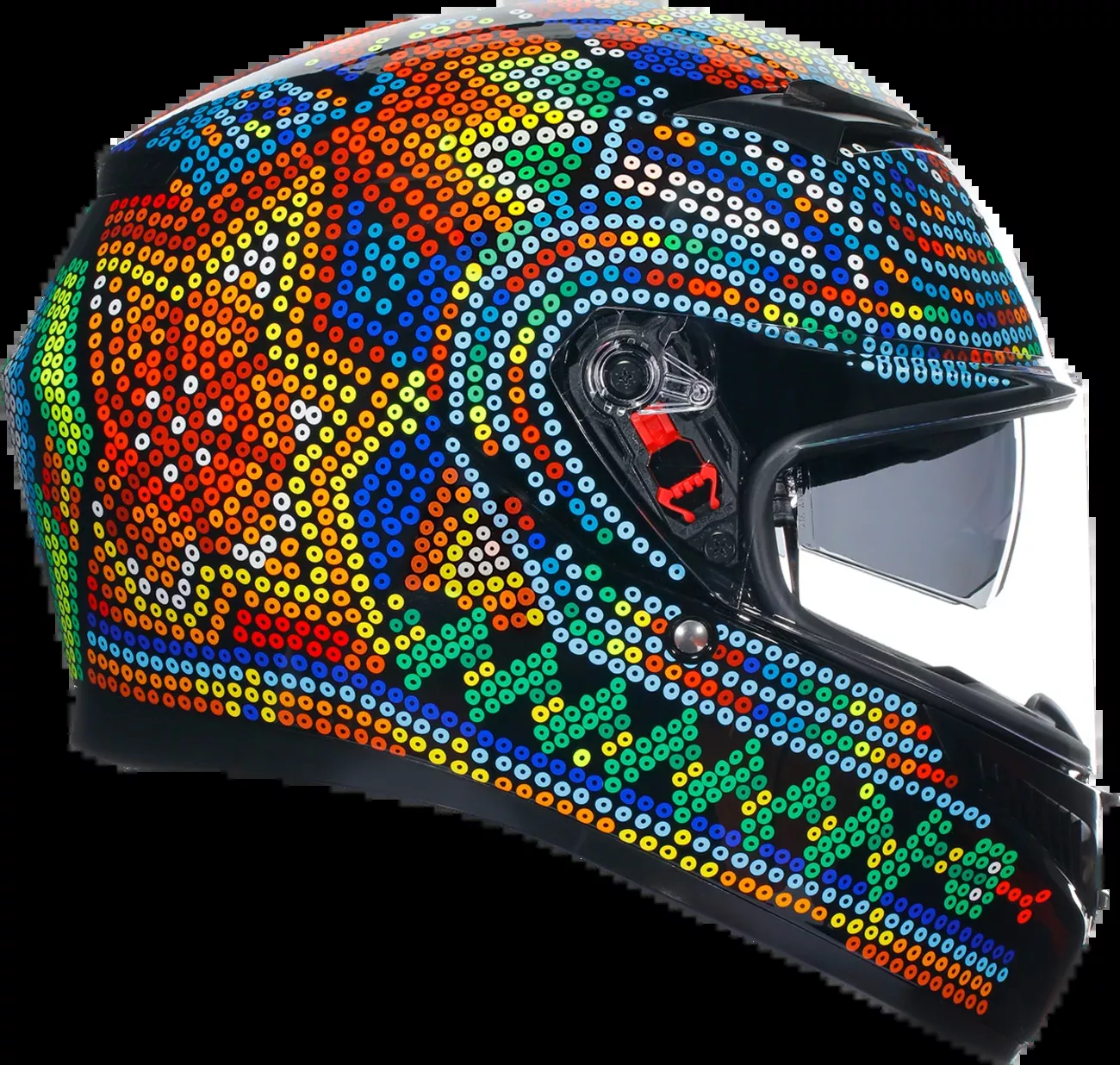 AGV K3 Rossi Winter Test 2018 Motorcycle Helmet - 2XL