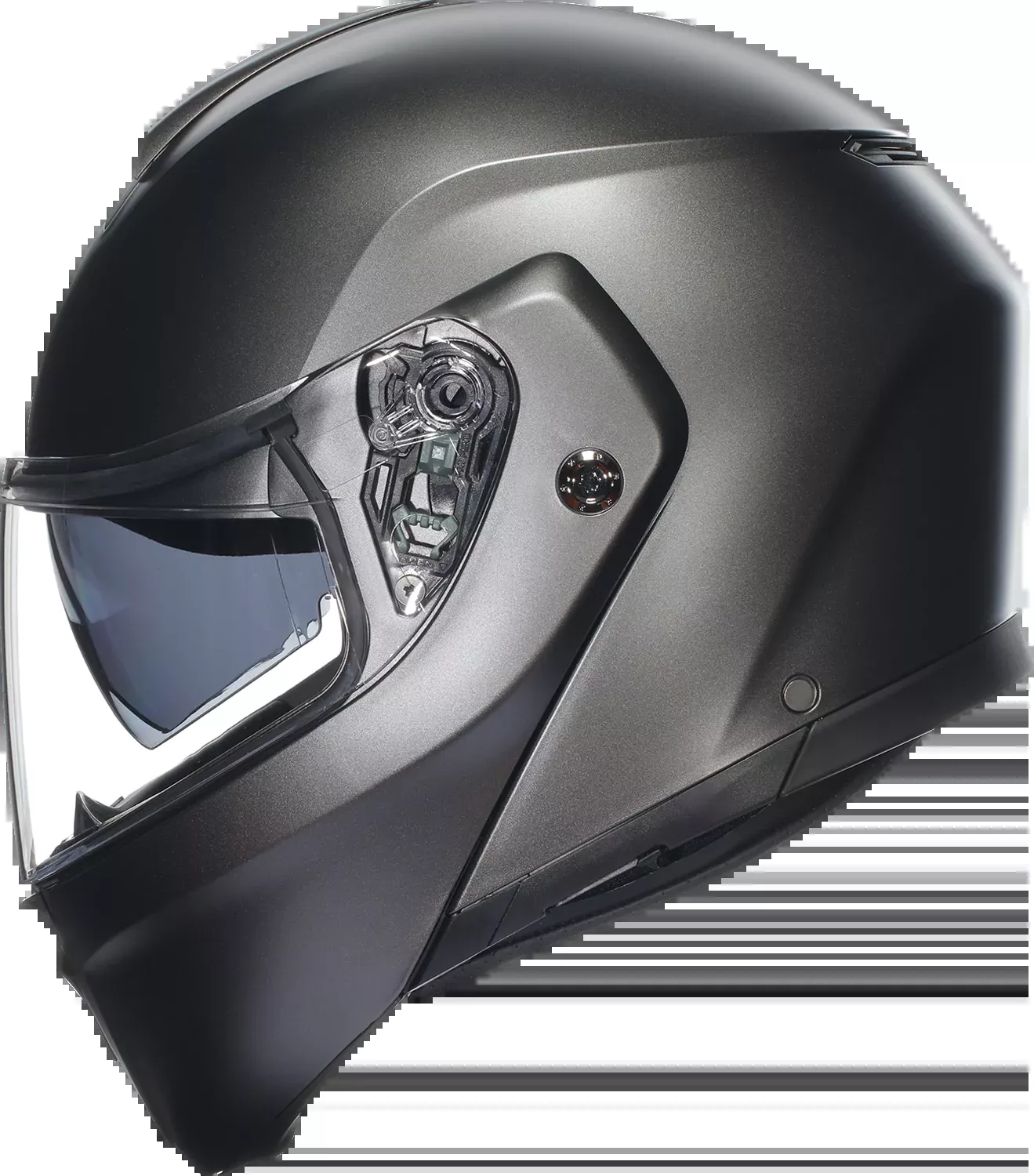 AGV Streetmodular Helmet Mono Matte Gray Medium (Part No. 2118296002009M)
