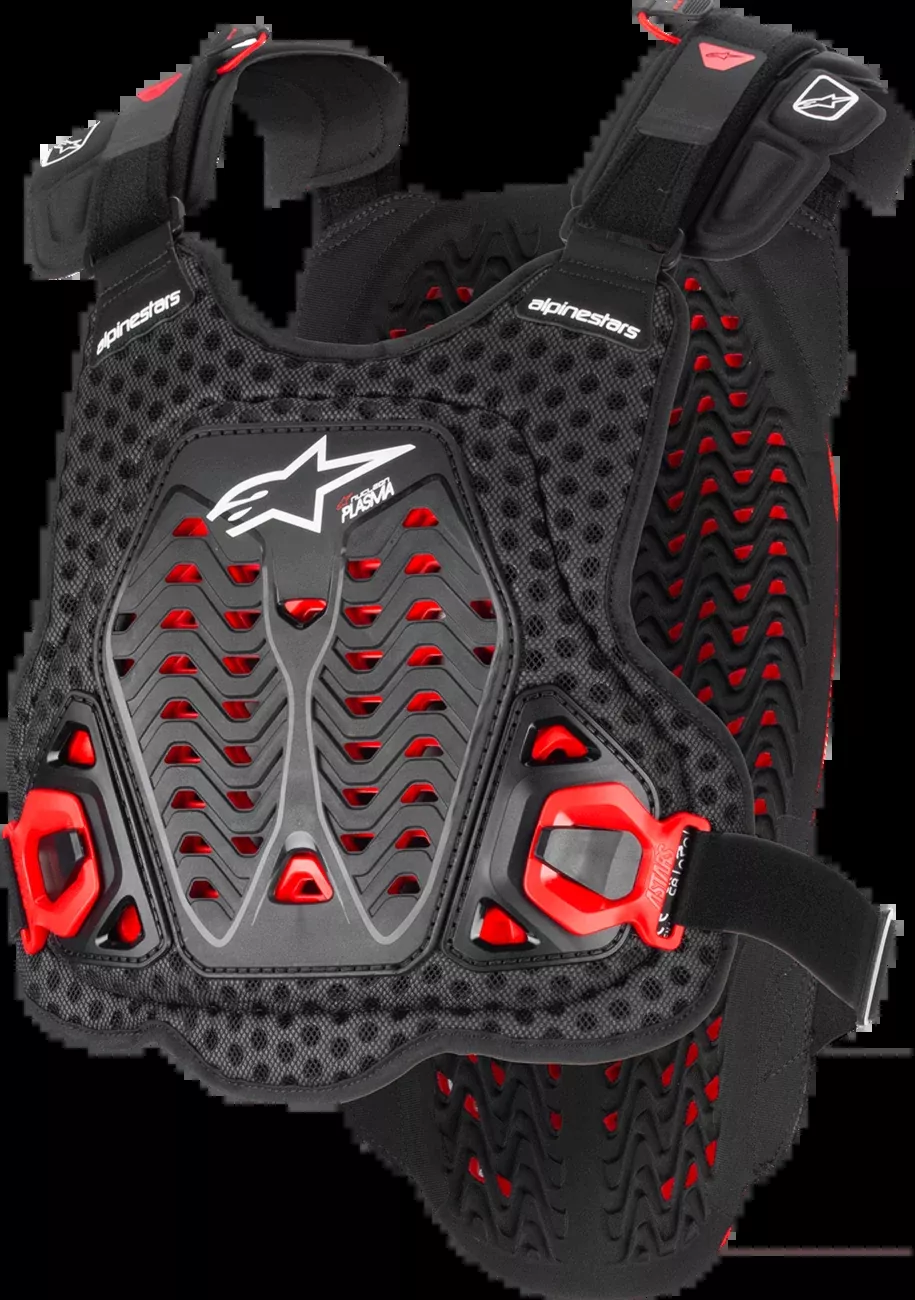 Alpinestars A-5 Plasma Chest Protector | Black/Red/White