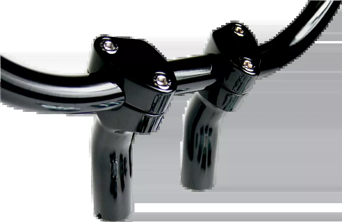 Baron Kickback Handlebar Risers 1" – Black | BA-7410B