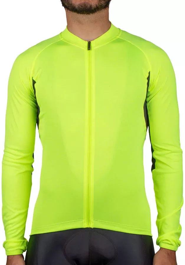 Bellwether Sol-Air UPF Long Sleeve Jersey - Hi-Vis Men's X-Large