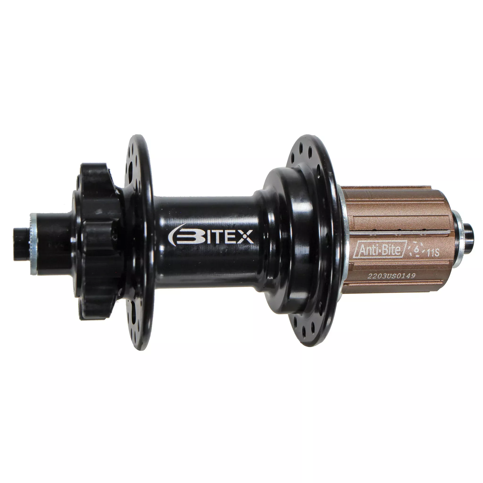 Bitex Hub Rear 6B Disc (MTR12) QRx135mm HG 32h Black