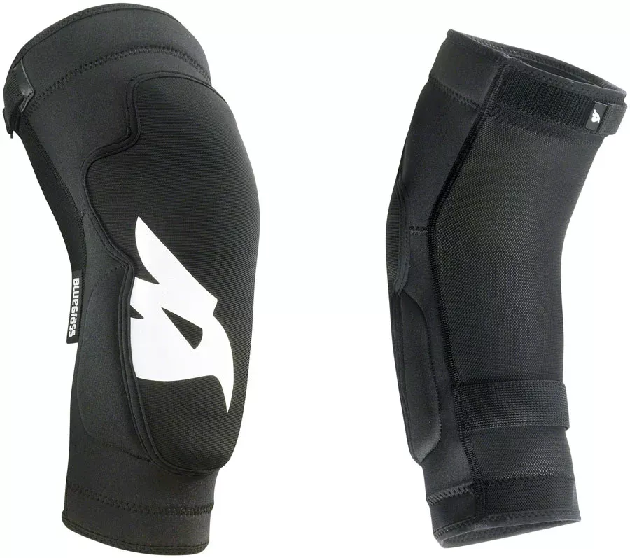 Bluegrass Solid Knee Pads - Black Large