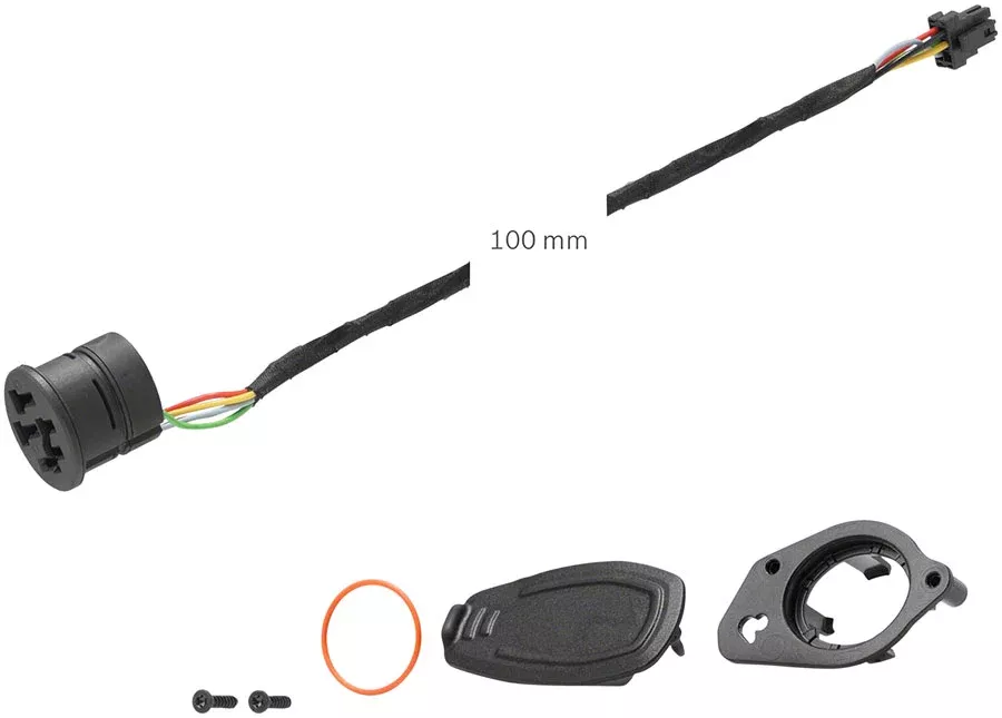 Bosch Charging Socket Kit For PowerTube 100mm BCH288 - Bosch eBike System 2