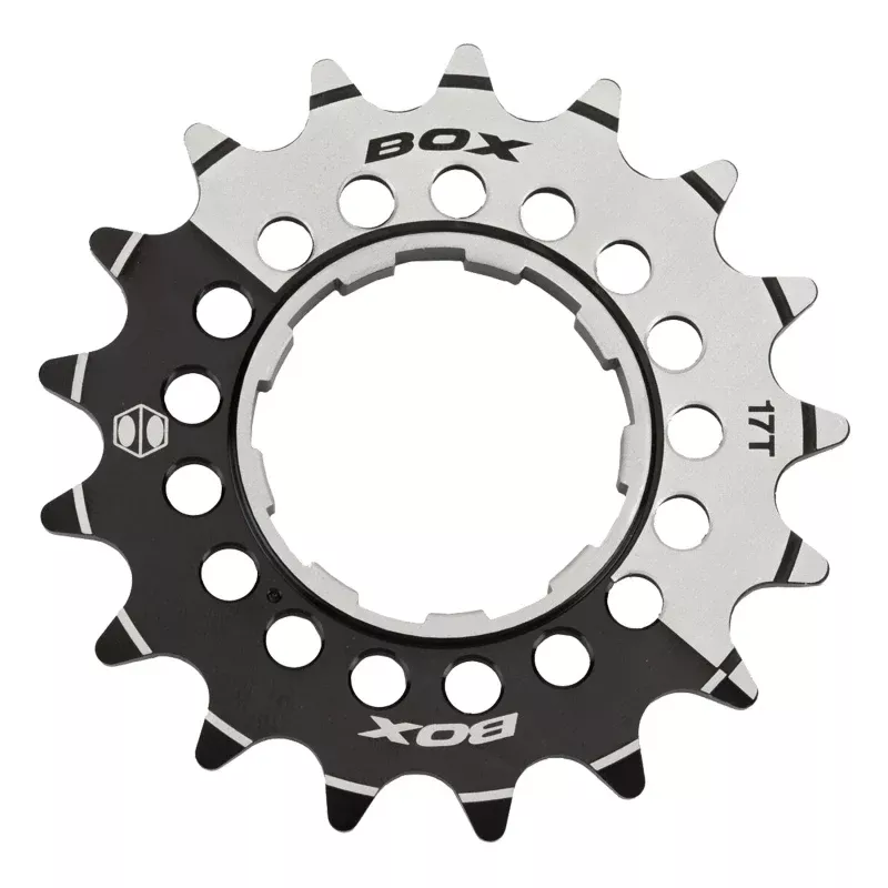 BOX Box One 3/32" CNC AL 7075 Cog Black - 17t
