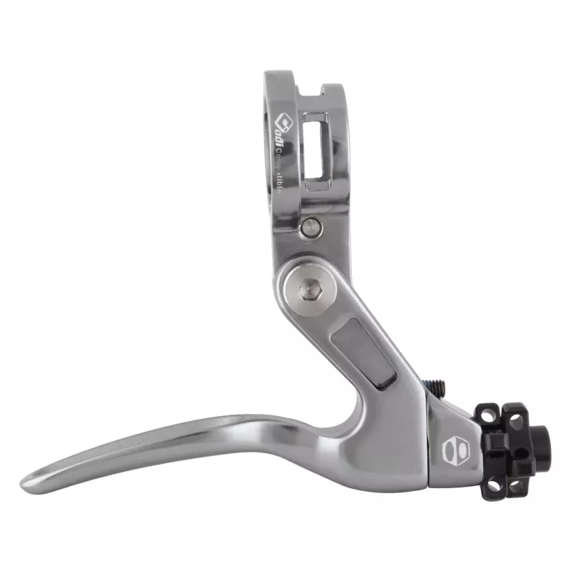 Box components Box One Genius Brake Lever Gun Metal RH Short Linear Pull