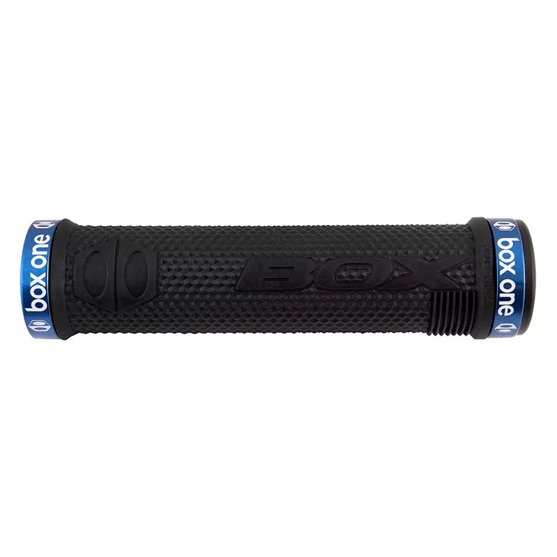 Box components Box One Grips Black/Blue 130mm Dual Lock On