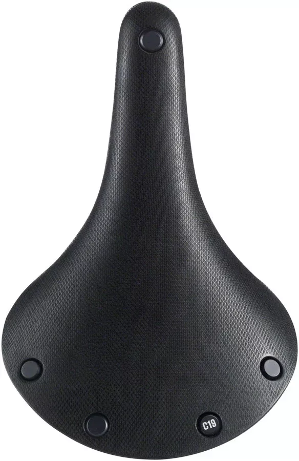 Brooks C19 All Weather Saddle - Steel Black Men's