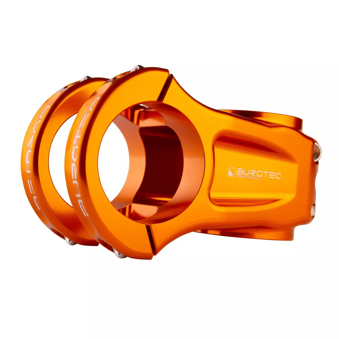 Burgtec Enduro MK3 Stem (35.0) 0d x 50mm Iron Bro Orange