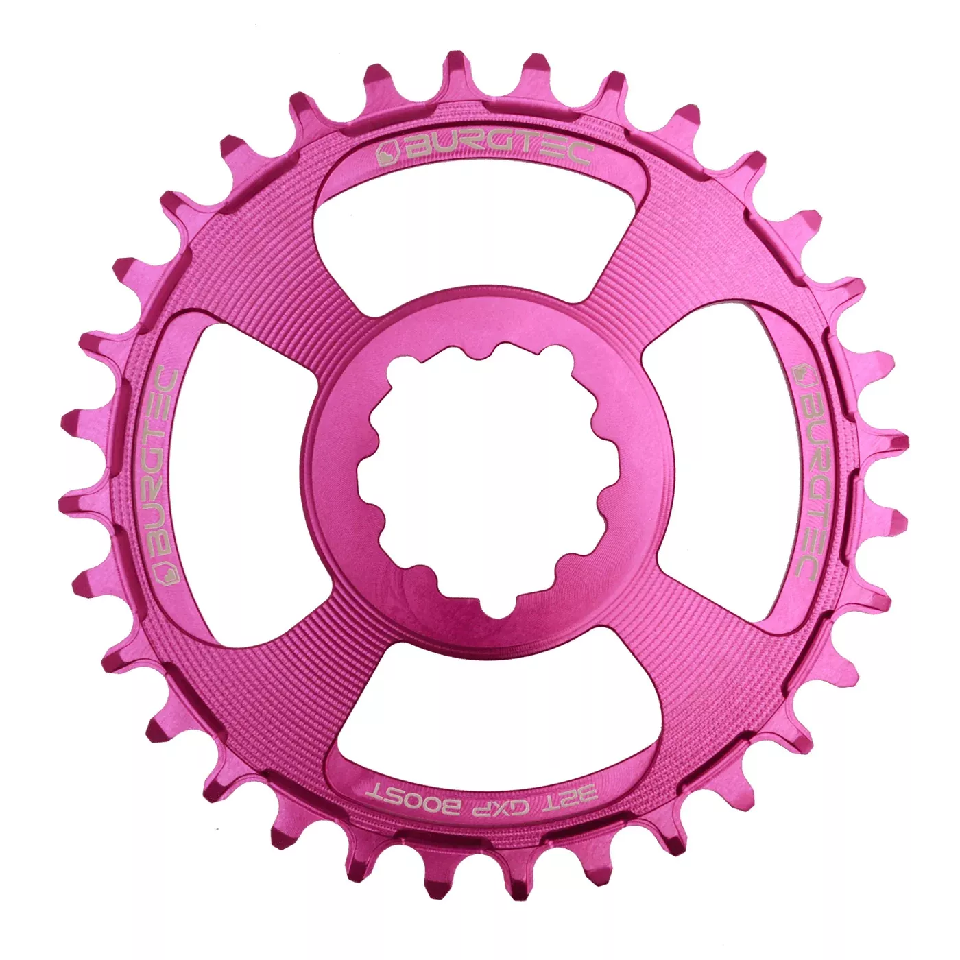 Burgtec GXP Boost 3mm Thick Thin Chainring 30 PurpleRain