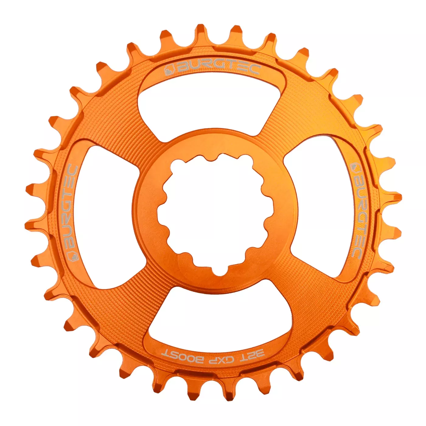 Burgtec GXP Boost 3mm Thick Thin Chainring 32T Iron Bro