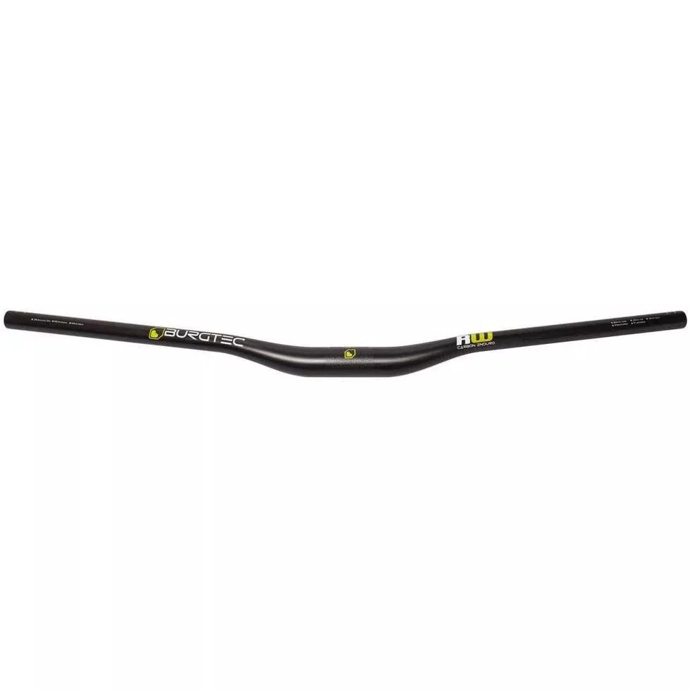 Burgtec Ride Wide Carbon DH Handlebar (31.8) 20/800 UD Blk