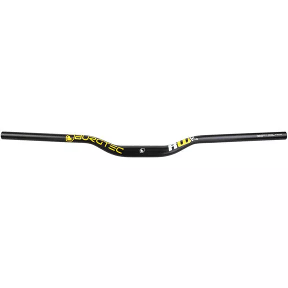 Burgtec Ride Wide Enduro Riser Bar (35.0) 15mm/800mm Black