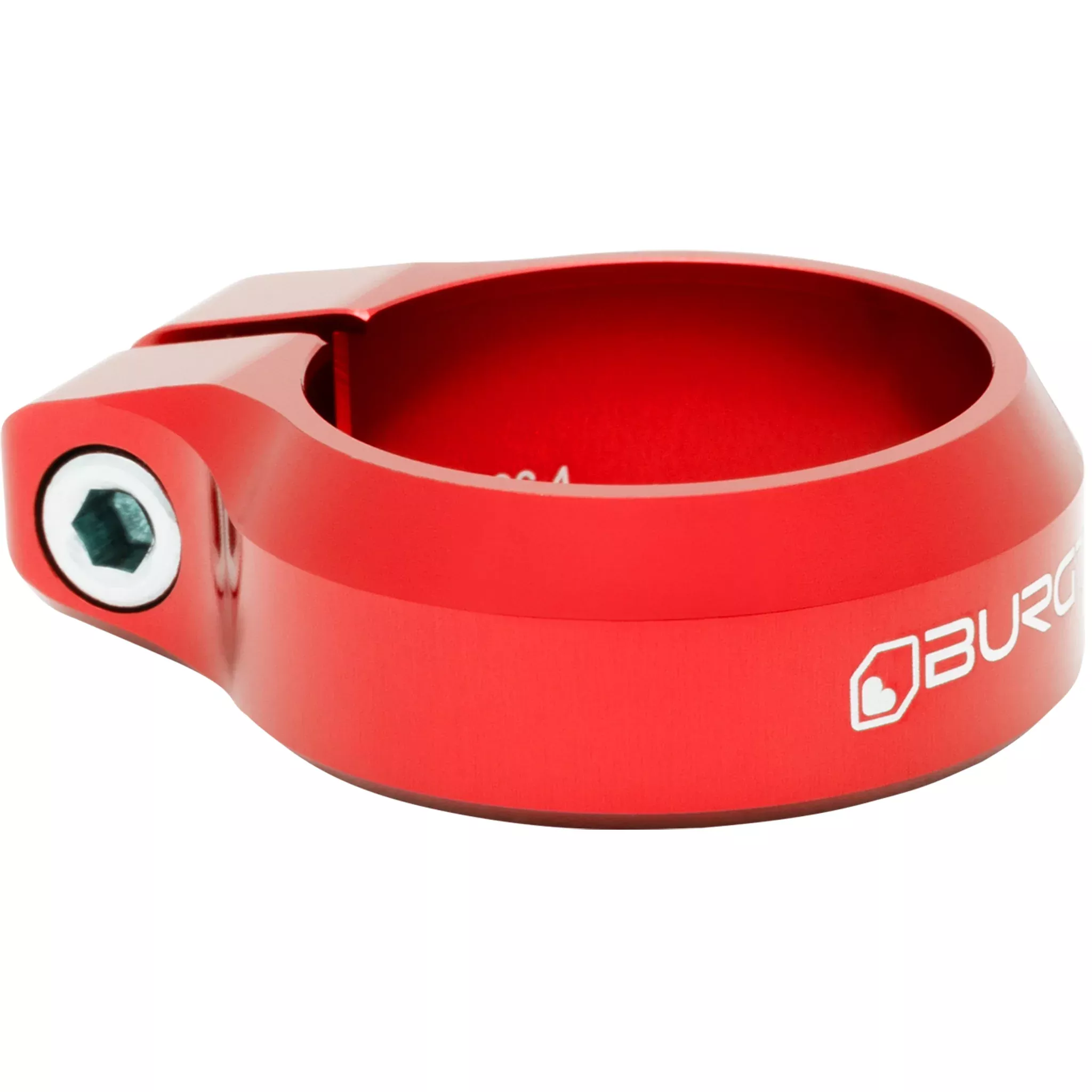 Burgtec Seat Clamp 36.4mm Race Red