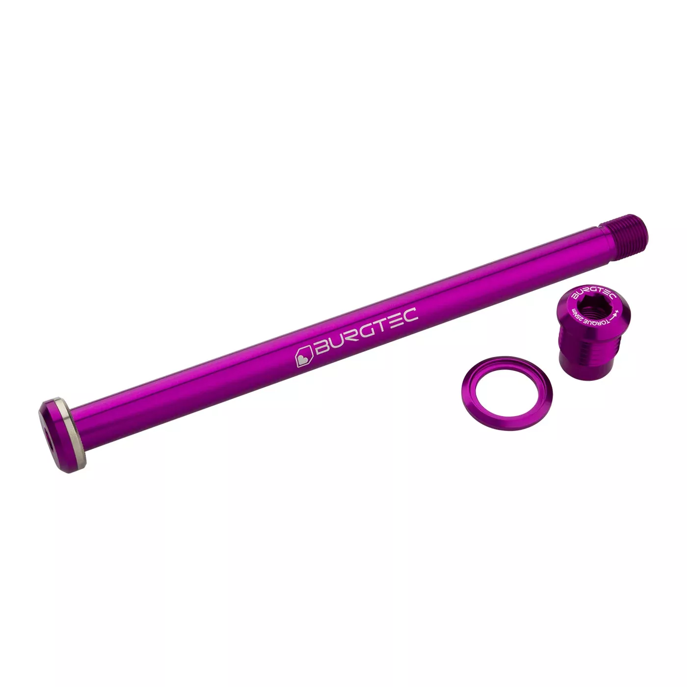 Burgtec Yeti Boost Rear Axle 12x174mm Purple Rain