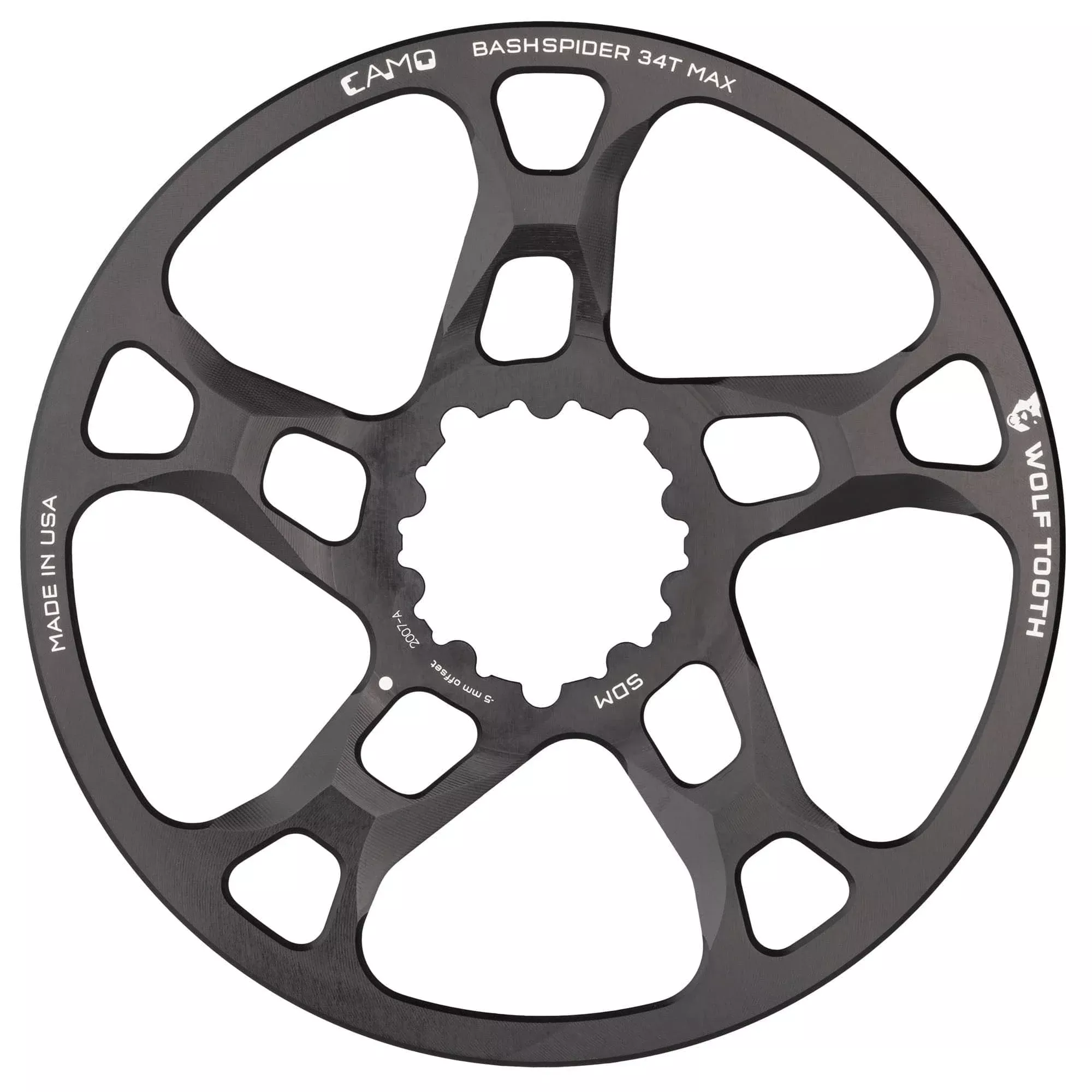 CAMO BashSpider for SRAM 3-Bolt Cranks
