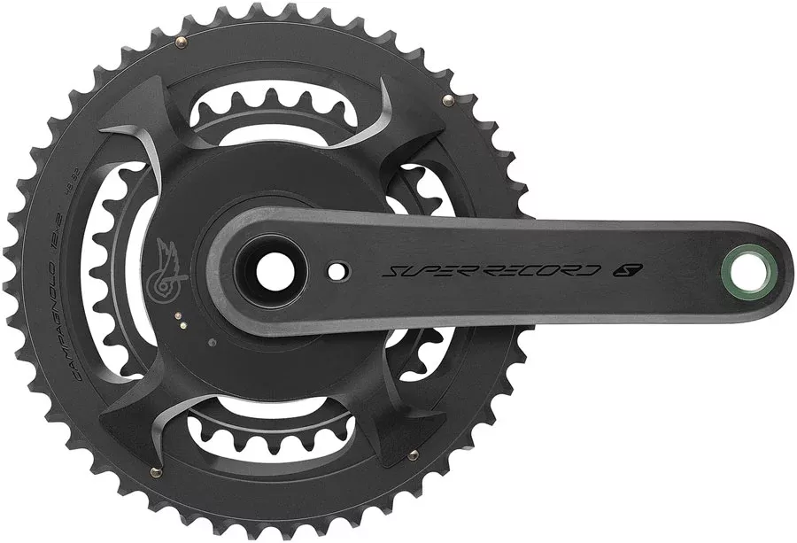 Campagnolo Super Record S Wireless Power Meter Crankset - 170mm 12-Speed 45/29t Campy 121/88 Asym BCD Ultra Torque Spindle Carbon