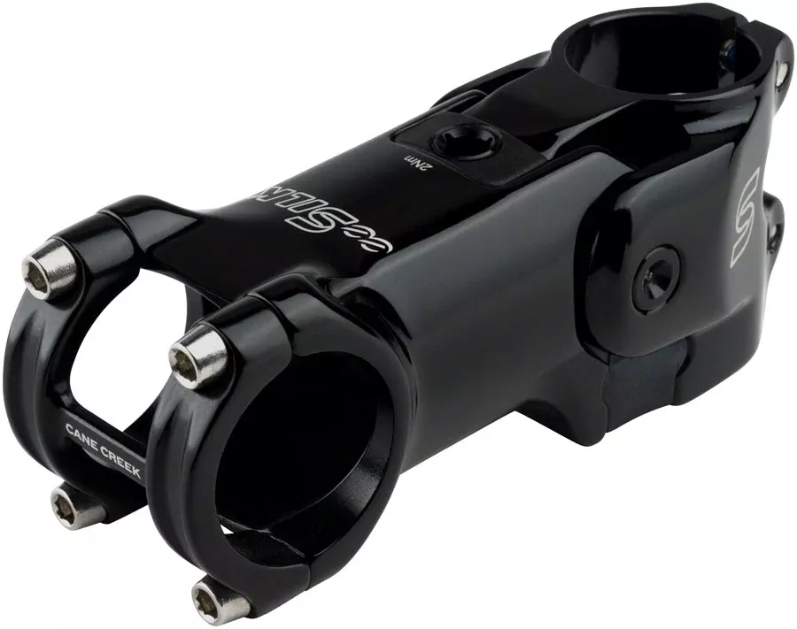 Cane Creek eeSilk SL Stem - 70mm 31.8mm -6 1 1/8" Alloy BLK w/o Comp Switch