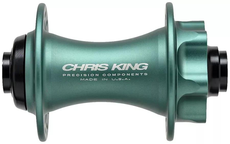 Chris King Boost Front Hub - 15 x 110mm 6-Bolt Matte Jade 32H
