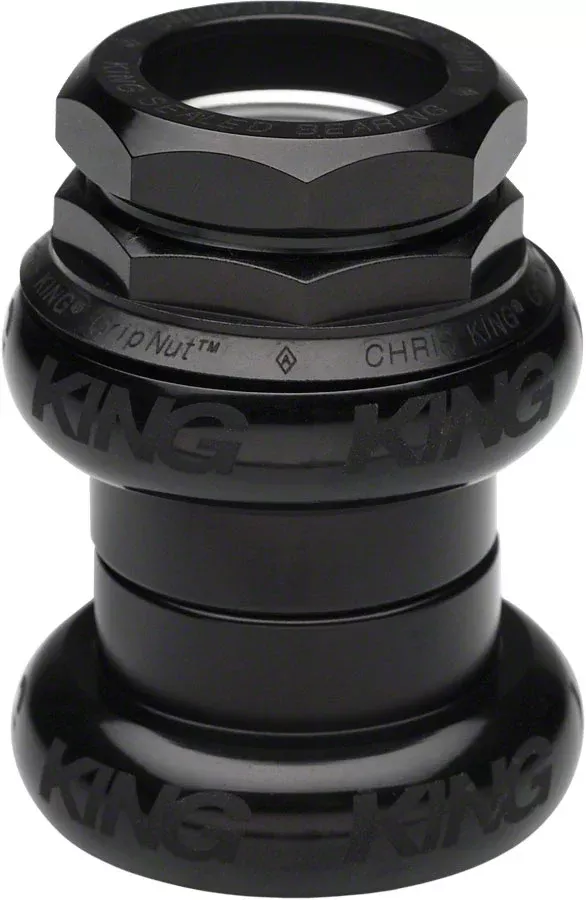 Chris King GripNut Headset - 1-1/8" Sotto Voce Black