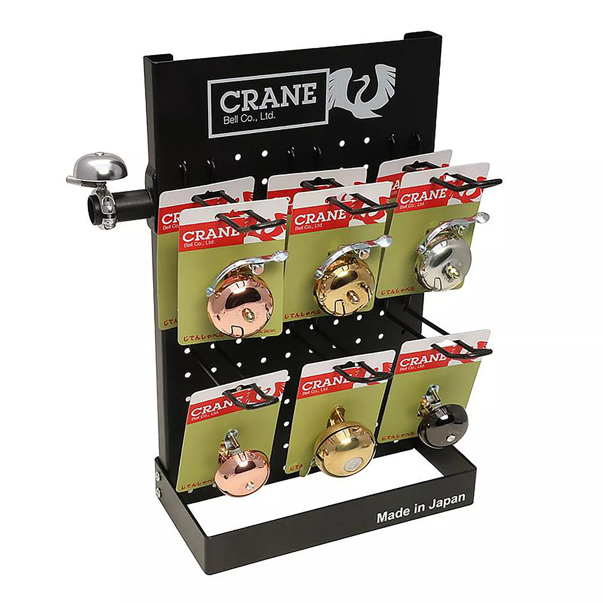Crane Bell Co Bell POP Display 6 Hooks
