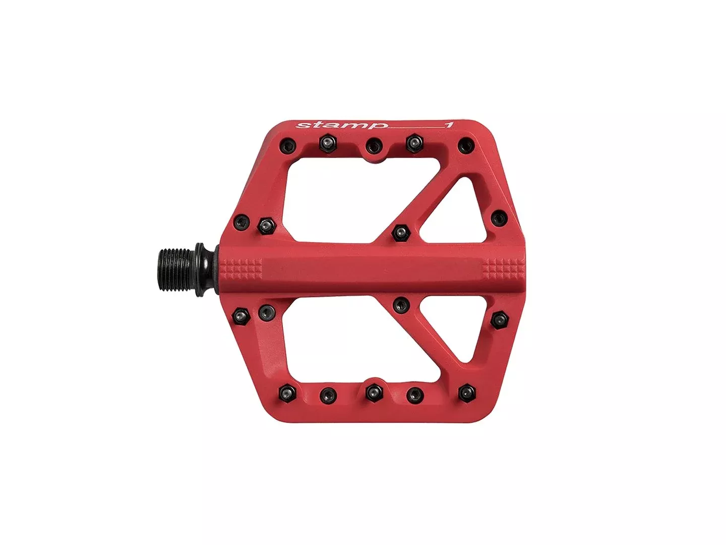 Crankbrothers Stamp 1 Small Red Pedal