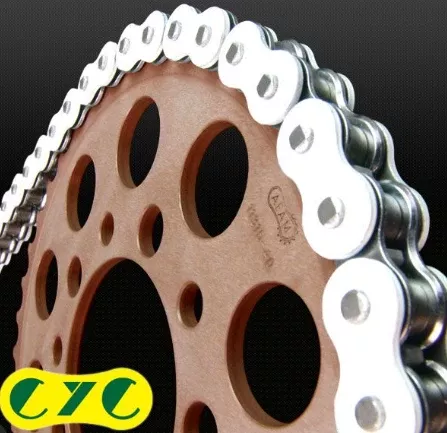 CYC Chain 428-130L Collar Seal Chain – Solid Color White