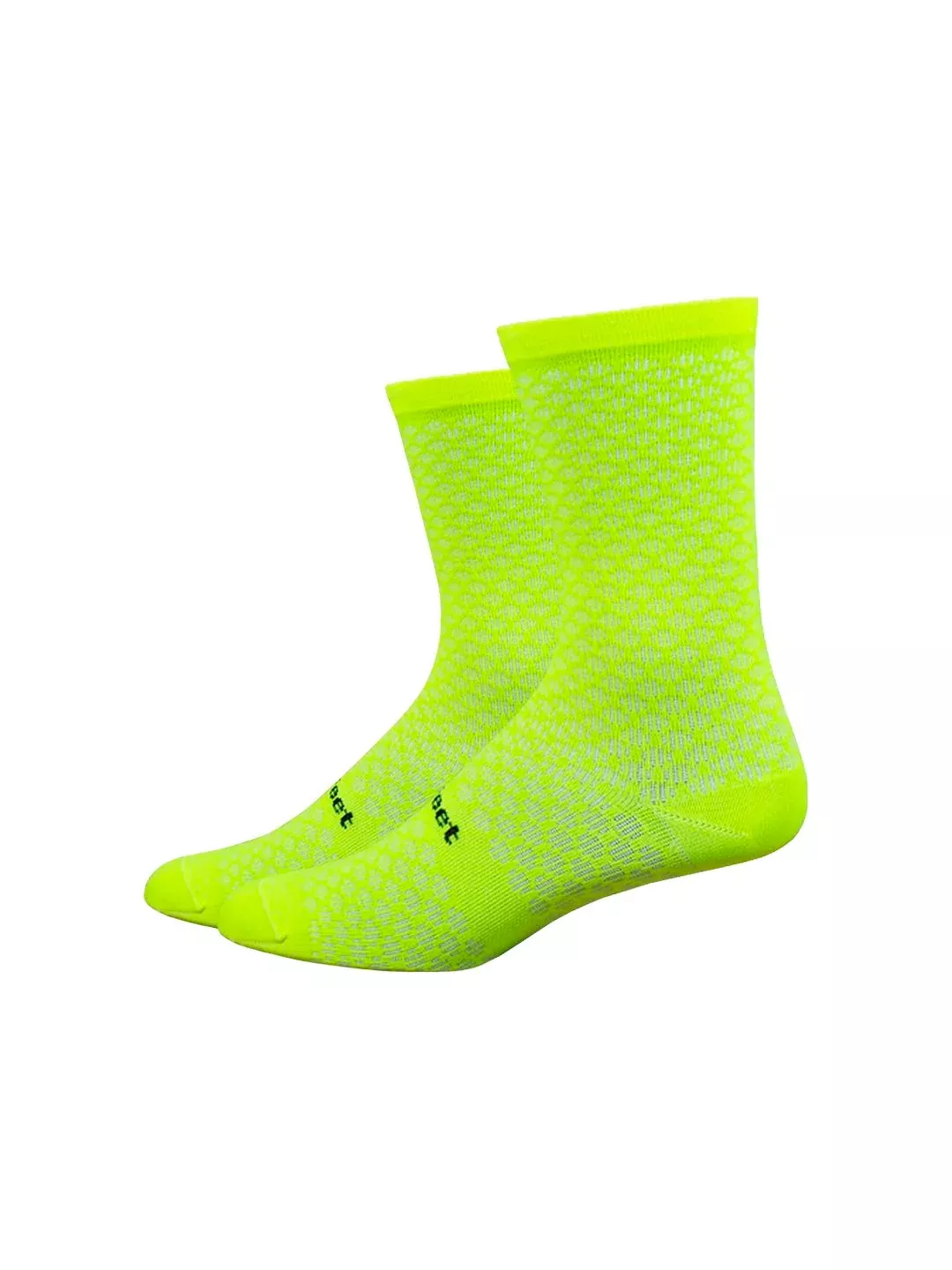DeFeet Evo 6" Mont Ventoux Socks Hi-Vis Yellow XL