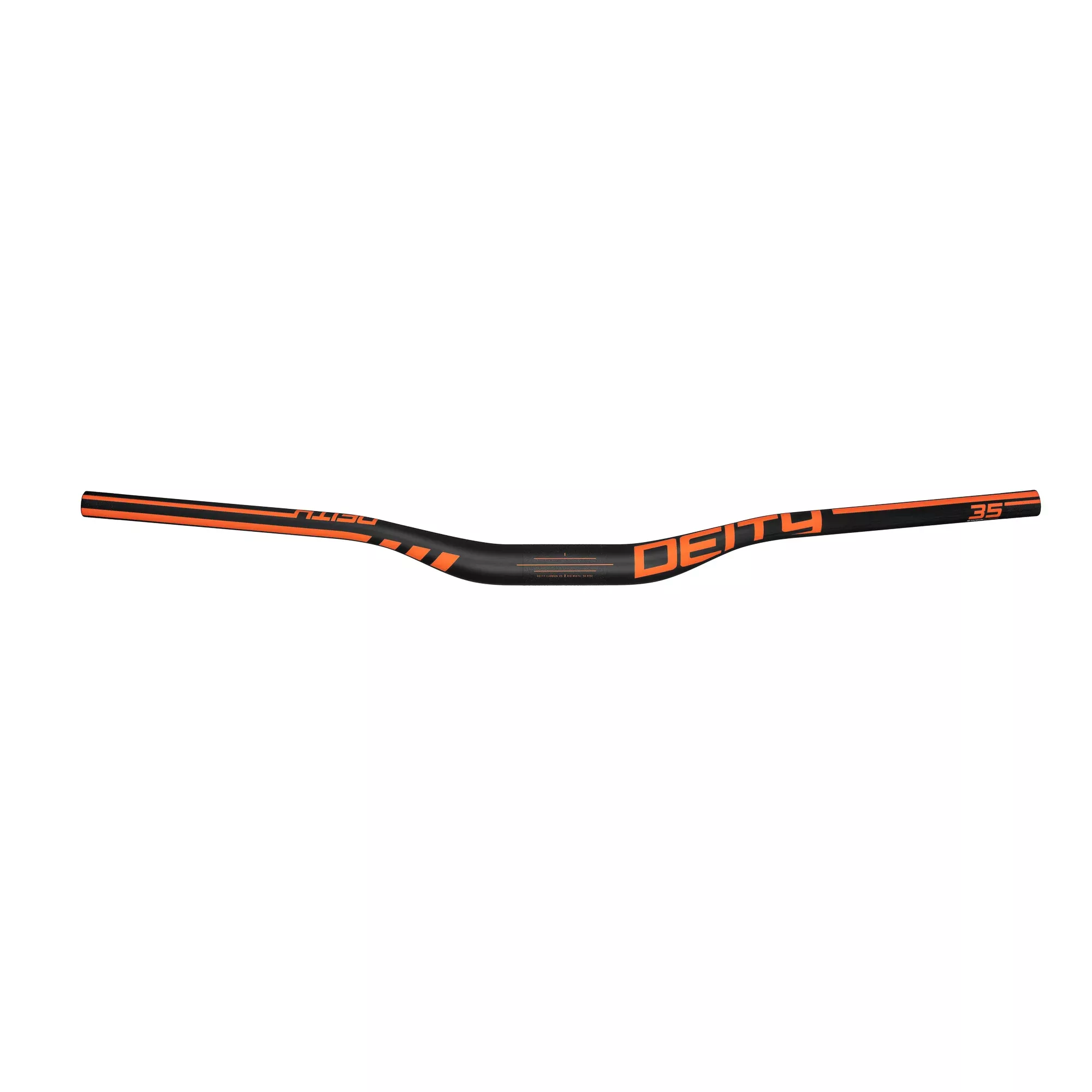 Deity Speedway Carbon Riser Bar (35) 30mm/810mm Orange