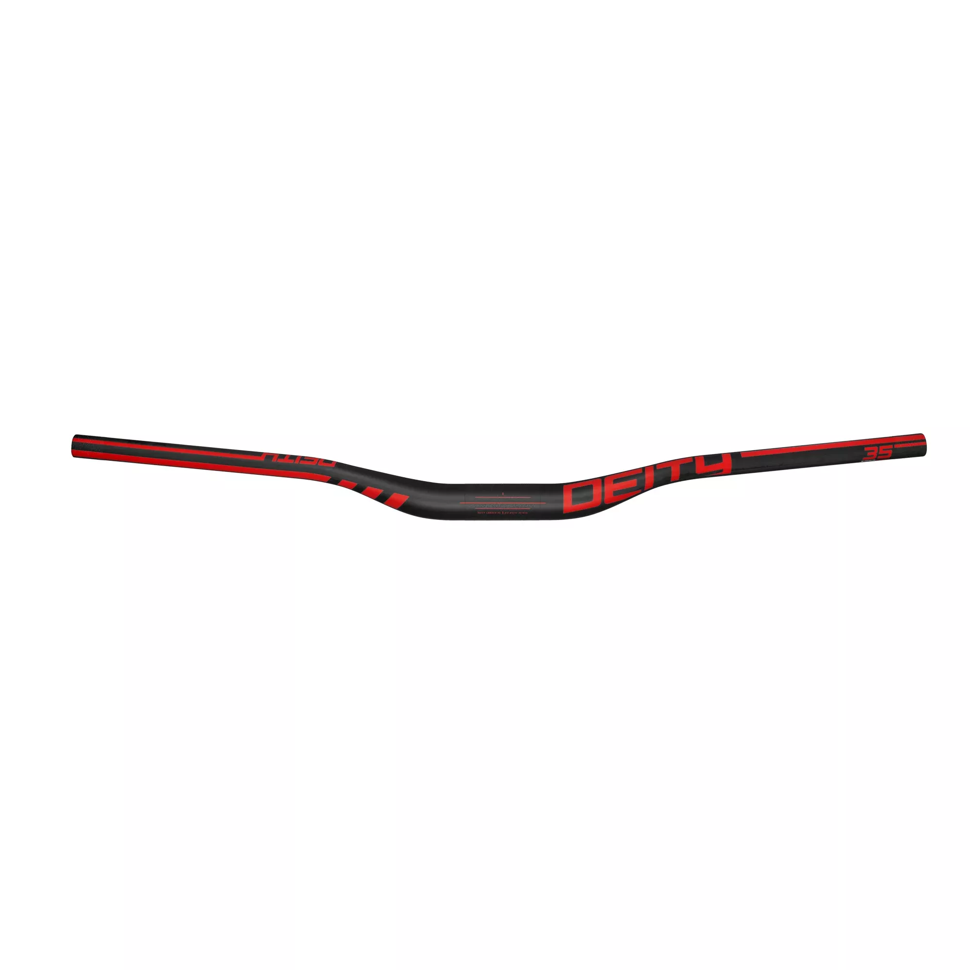 Deity Speedway Carbon Riser Bar (35) 30mm/810mm Red