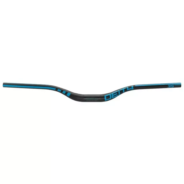 Deity Speedway Carbon Riser Bar (35) 50mm/810mm Blue